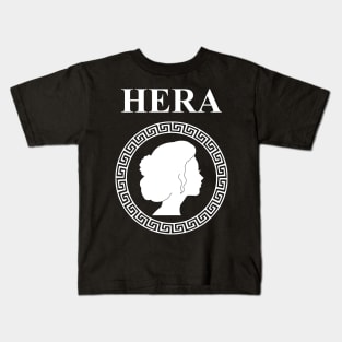 Hera Ancient Greek Goddess Queen of Olympus Kids T-Shirt